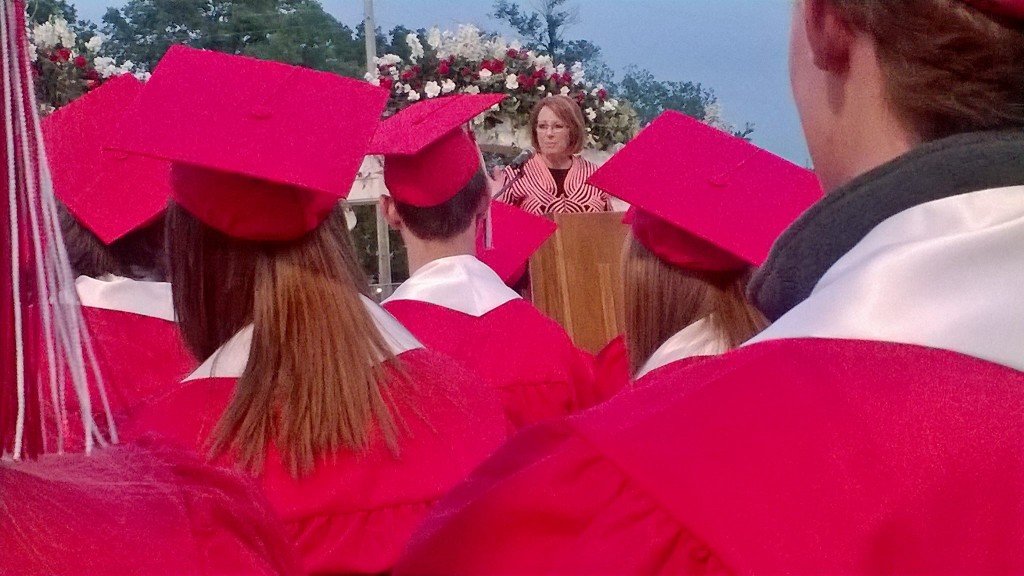 Patty at Commencement