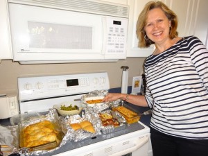 Dad's funeral Joy and comfort food