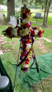 Dad's funeral cross