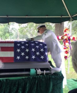 Dad's funeral honor guard1